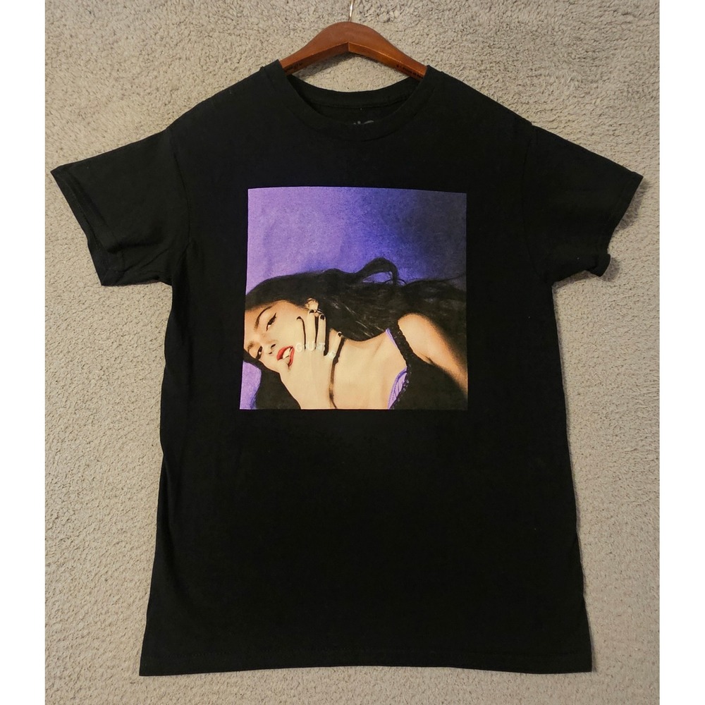 Olivia Rodrigo GUTS Tour Graphic T-Shirt Black Medium Concert Merch Butterfly